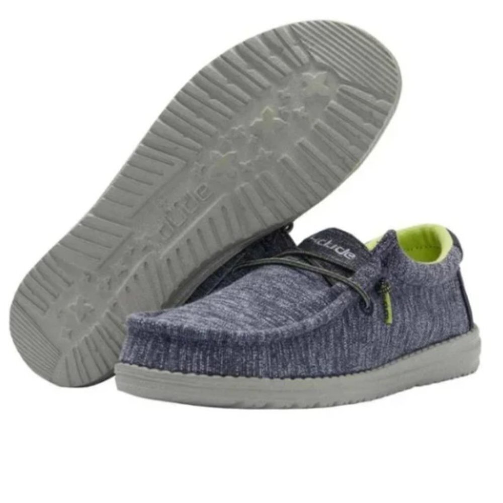 Hey Dude Boy's Wally Youth Low Top Slip On Type Shoes - K12
